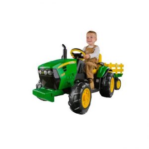 The Peg Perego John Deere Ground Force Tractor 